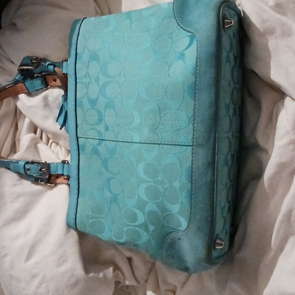 Vintage blue 💙 C coach - Picture 2 of 9